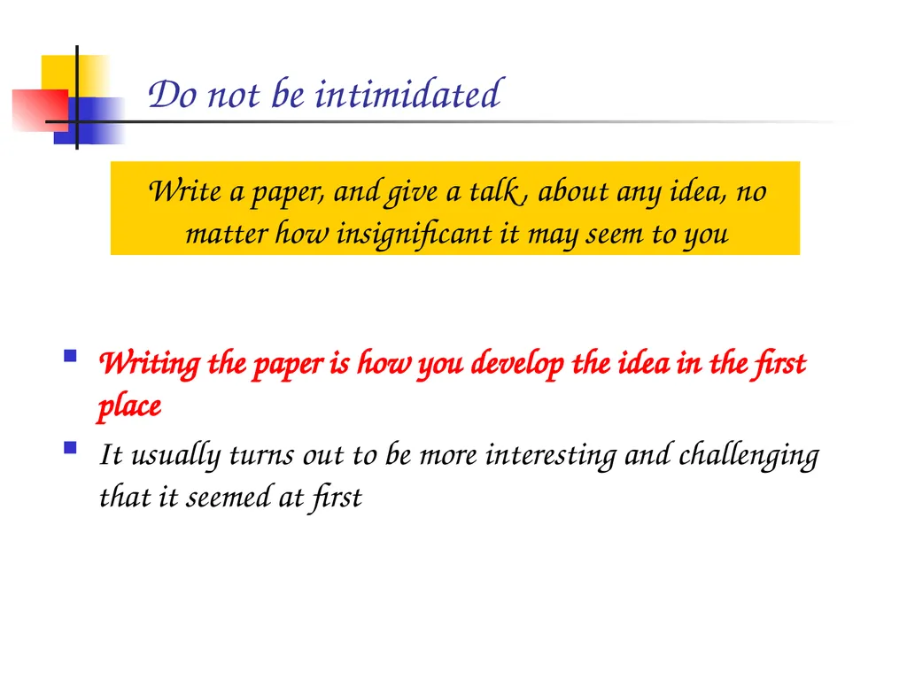 How to write a great research paper Simon Peyton - slide 12 of 55