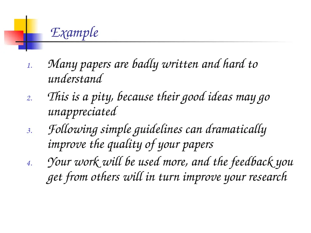 How to write a great research paper Simon Peyton - slide 18 of 55