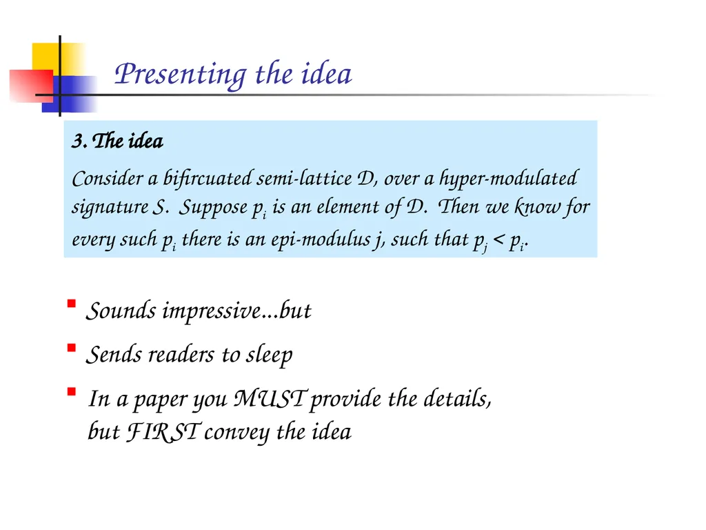 How to write a great research paper Simon Peyton - slide 31 of 55