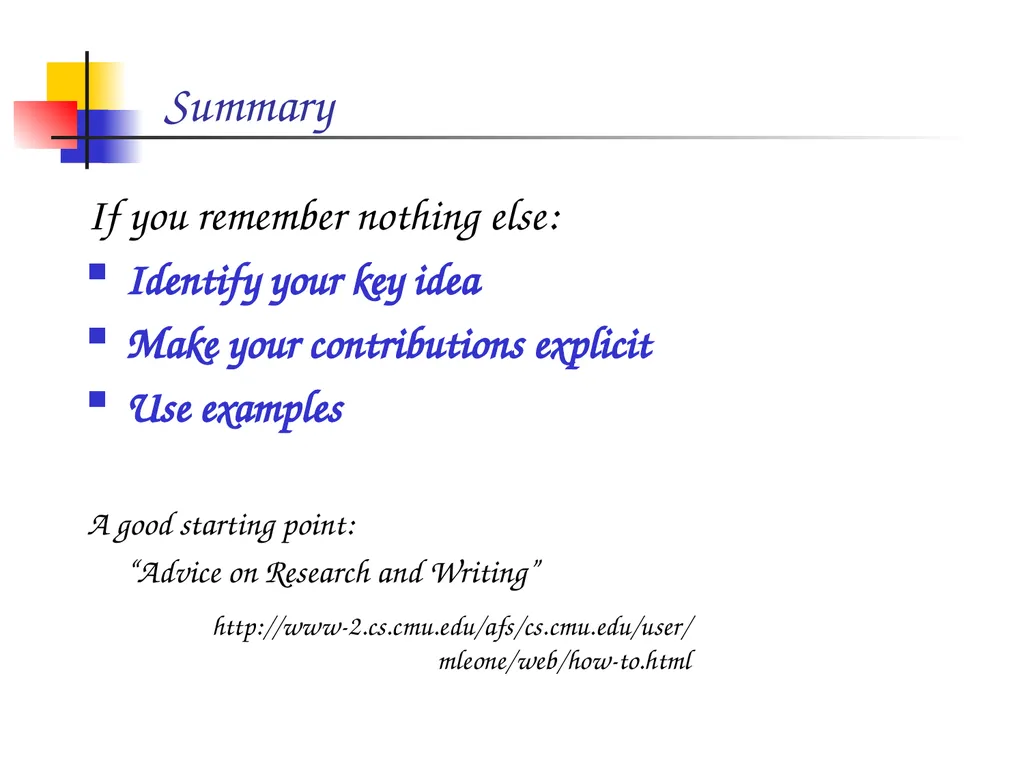 How to write a great research paper Simon Peyton - slide 55 of 55
