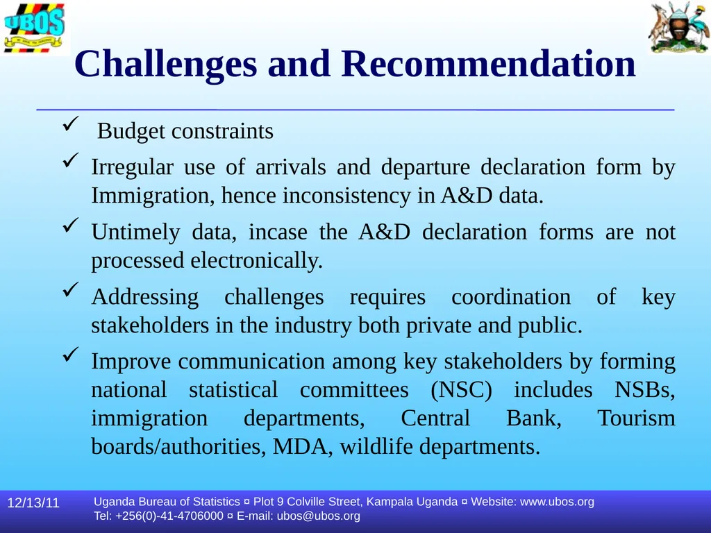 25-Aug-16 Uganda Bureau of Statistics ¤ Plot 9 - slide 24 of 25