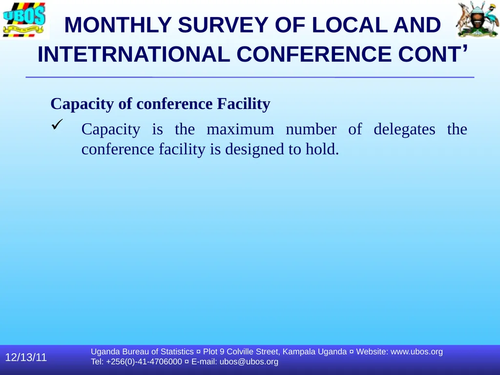 25-Aug-16 Uganda Bureau of Statistics ¤ Plot 9 - slide 16 of 25
