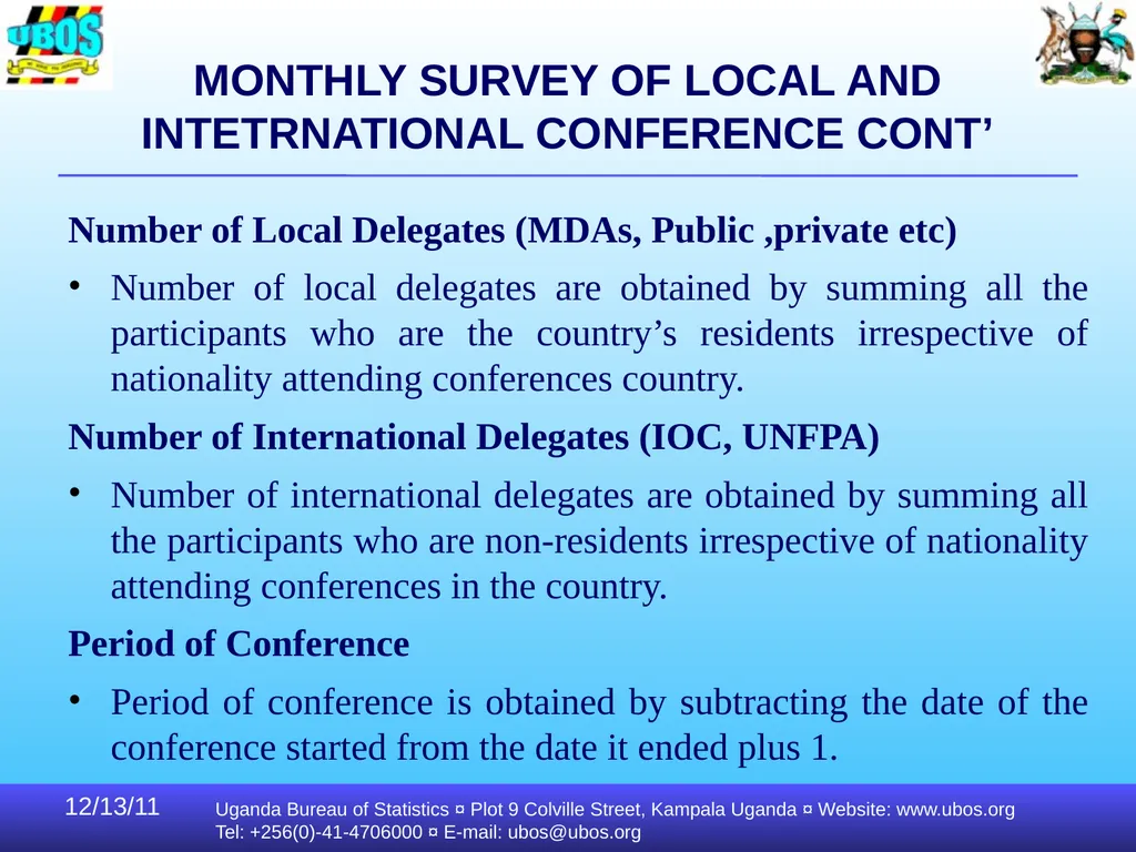 25-Aug-16 Uganda Bureau of Statistics ¤ Plot 9 - slide 17 of 25