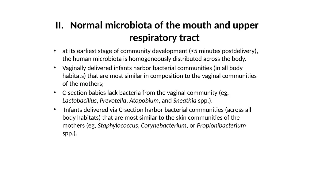 Normal Human Microbiota Dr Ali Abdulwahid overview - slide 12 of 28