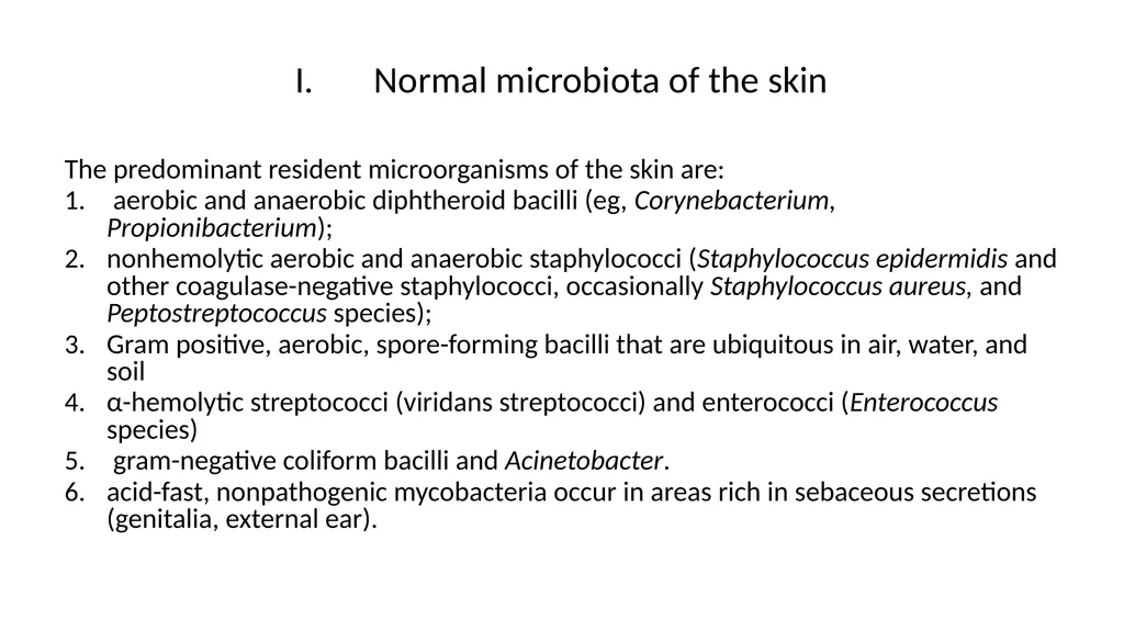 Normal Human Microbiota Dr Ali Abdulwahid overview - slide 9 of 28