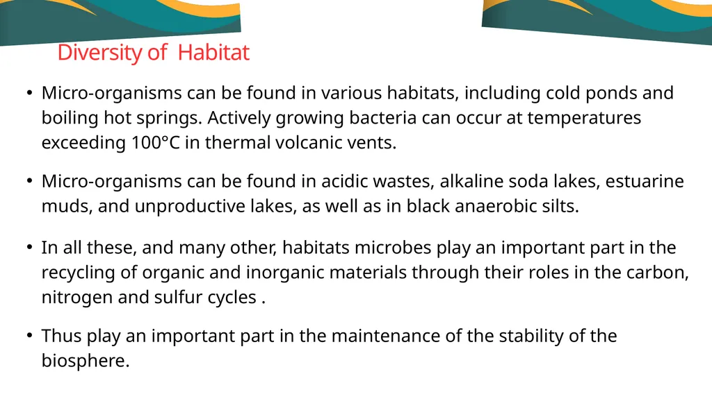 The Scope of Food Microbiology UNIVERSITY OF - slide 5 of 7