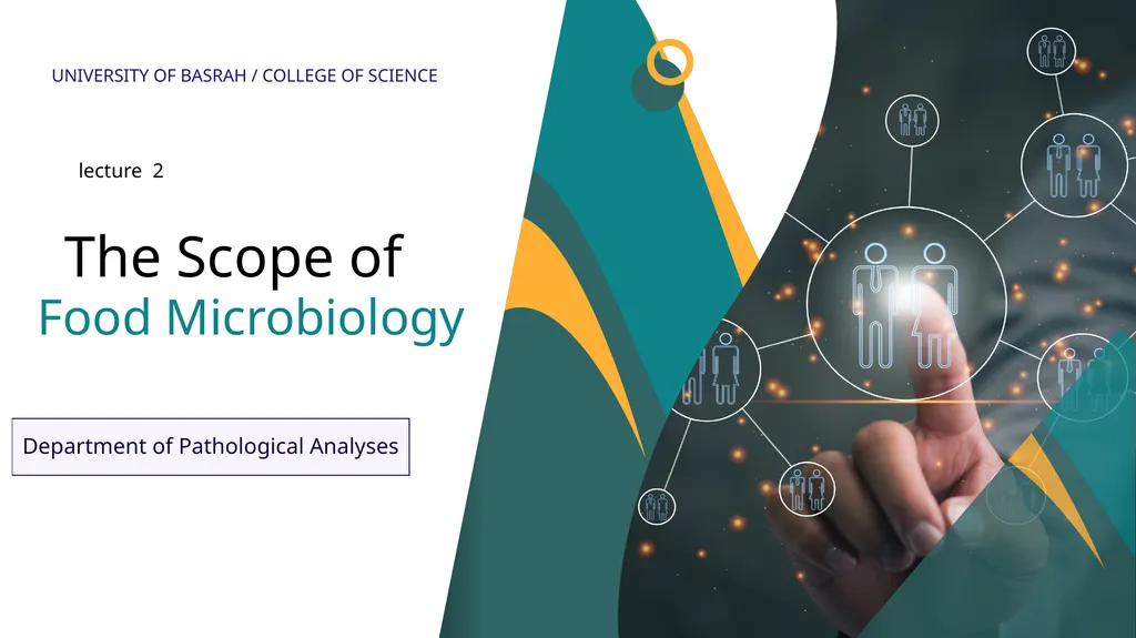 The Scope of Food Microbiology UNIVERSITY OF - slide 1 of 7