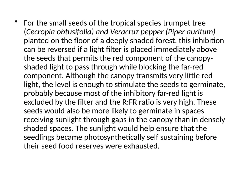 Seed Dormancy Seed is fertilized ovule which - slide 22 of 31