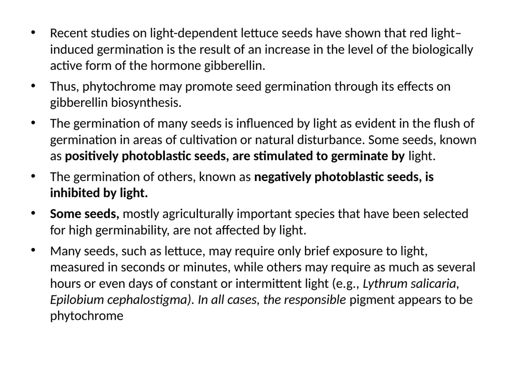 Seed Dormancy Seed is fertilized ovule which - slide 23 of 31