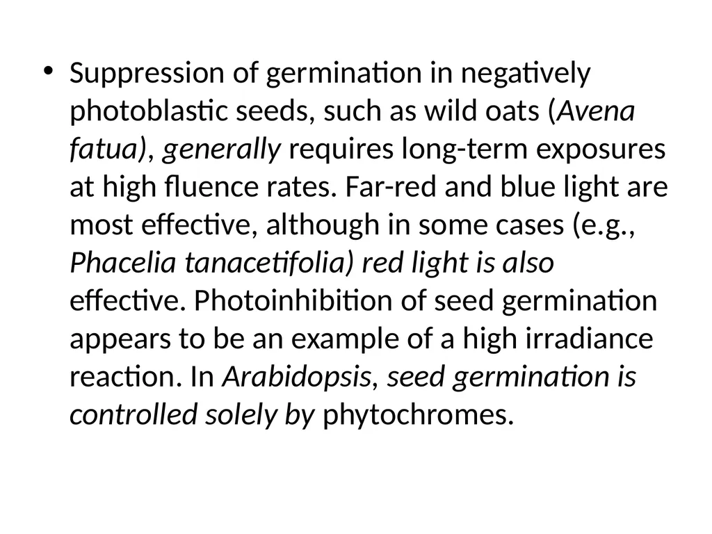 Seed Dormancy Seed is fertilized ovule which - slide 25 of 31