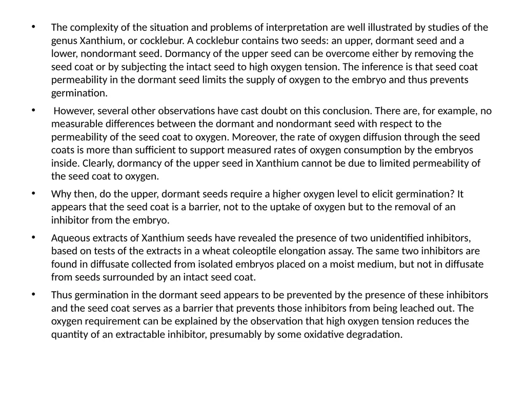 Seed Dormancy Seed is fertilized ovule which - slide 12 of 31