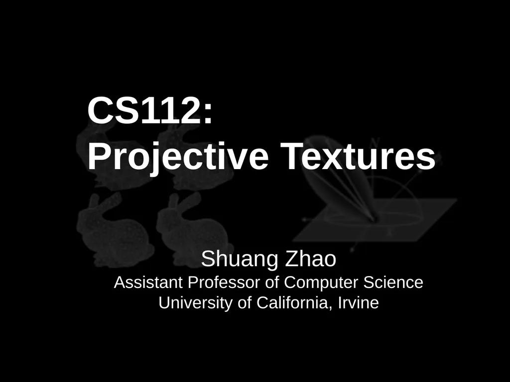 CS112: Compositing Techniques PA2 will be due next - slide 13 of 22