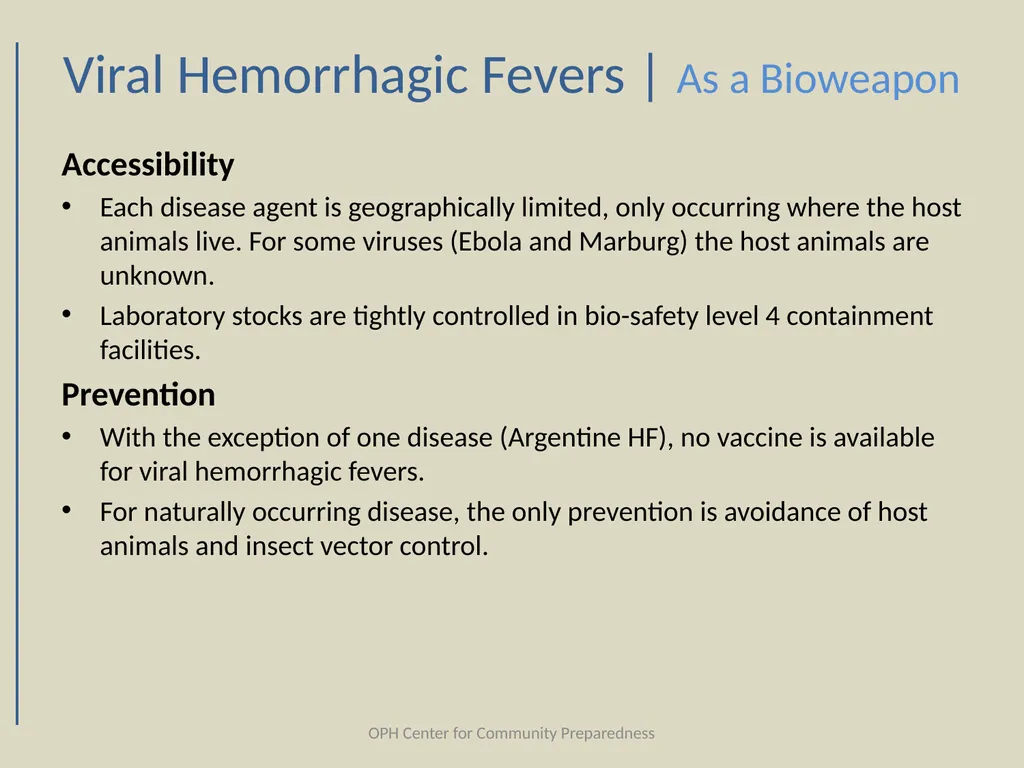 Category |A| Biological Agents Louisiana Office of - slide 62 of 68