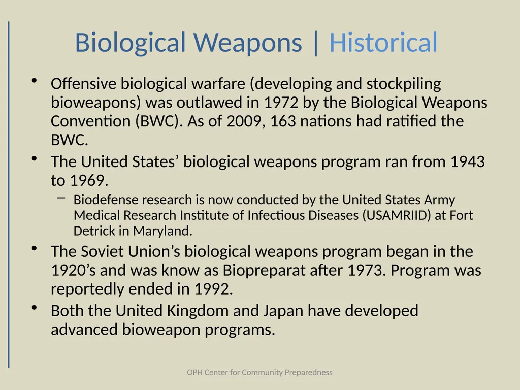 Category |A| Biological Agents Louisiana Office of - slide 6 of 68