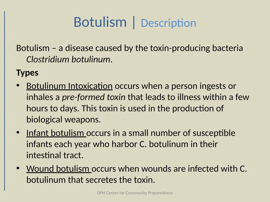 Category |A| Biological Agents Louisiana Office of - slide 23 of 68