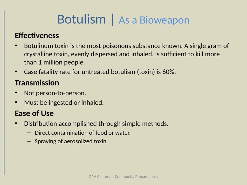 Category |A| Biological Agents Louisiana Office of - slide 26 of 68
