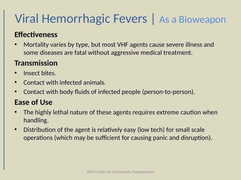 Category |A| Biological Agents Louisiana Office of - slide 61 of 68