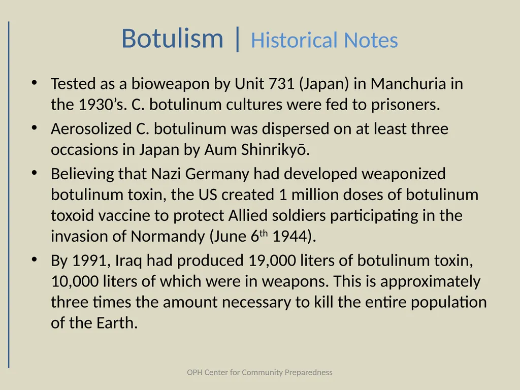 Category |A| Biological Agents Louisiana Office of - slide 29 of 68