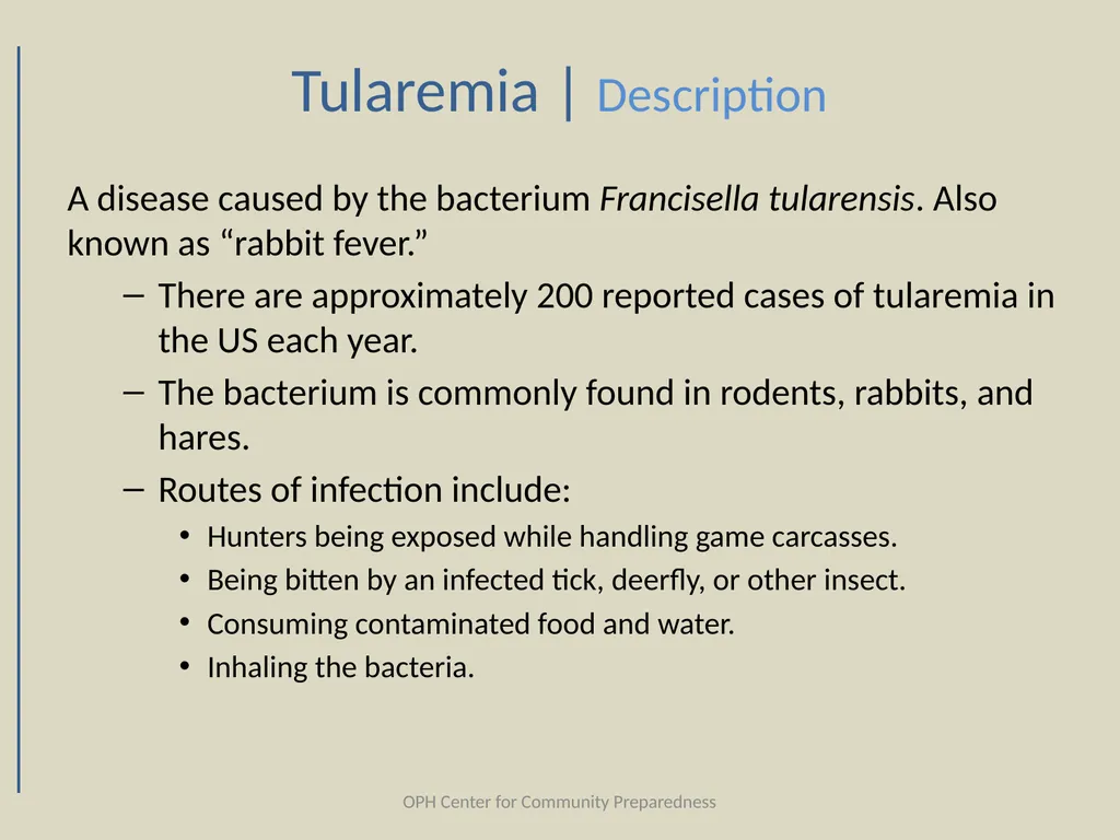 Category |A| Biological Agents Louisiana Office of - slide 49 of 68
