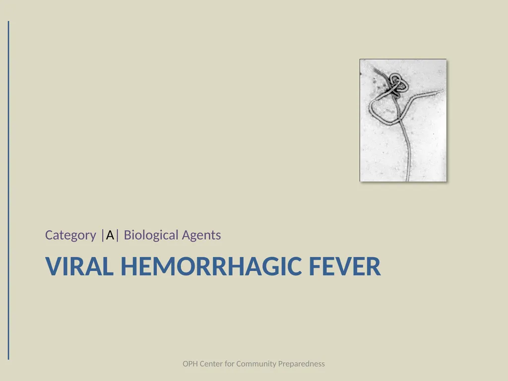 Category |A| Biological Agents Louisiana Office of - slide 56 of 68