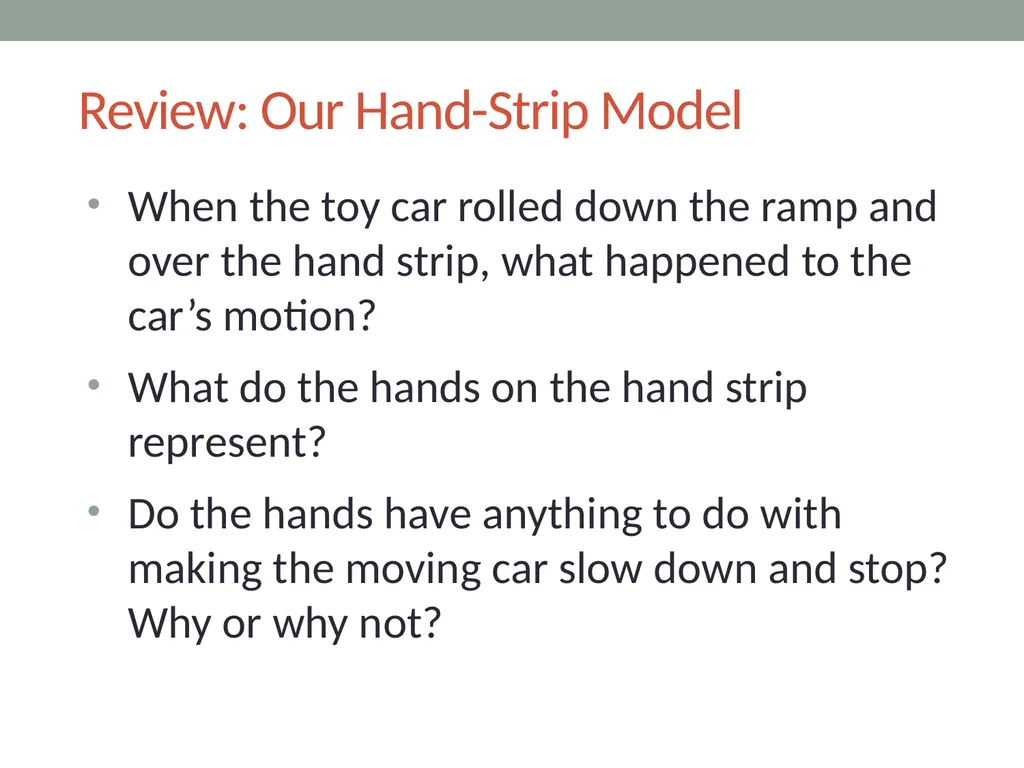 Forces Lesson 4B What Force Makes a Moving Object - slide 3 of 9