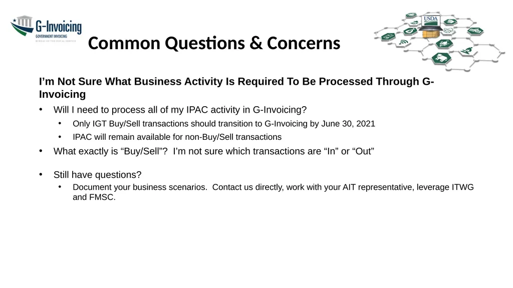 G-Invoicing Program Update Keith Jarboe Bureau of - slide 7 of 13