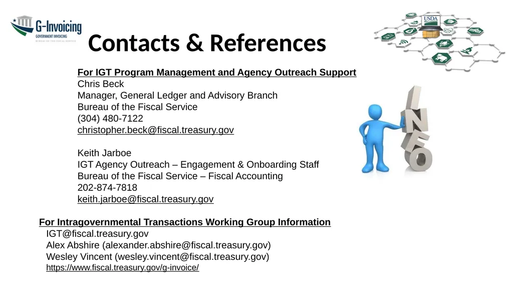 G-Invoicing Program Update Keith Jarboe Bureau of - slide 13 of 13