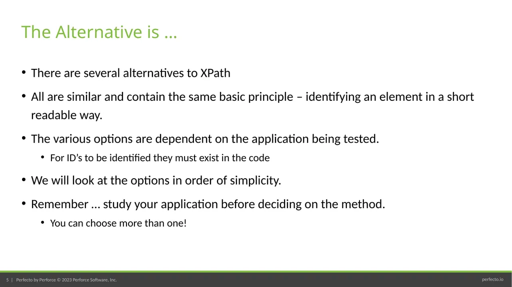 Cucumber Training – Automating ioS Sample Agenda - slide 5 of 16