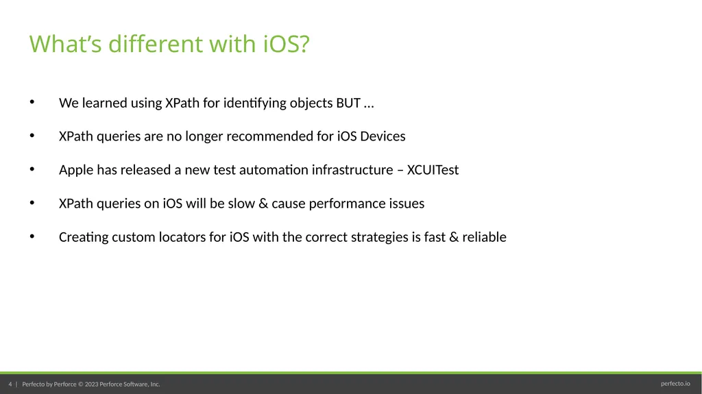 Cucumber Training – Automating ioS Sample Agenda - slide 4 of 16