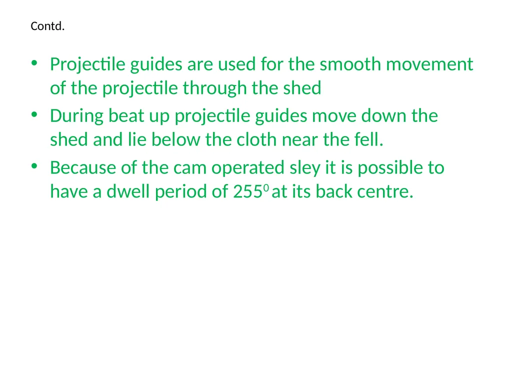 FABRIC MANUFACTURE-lll Weft insertion by - slide 13 of 13