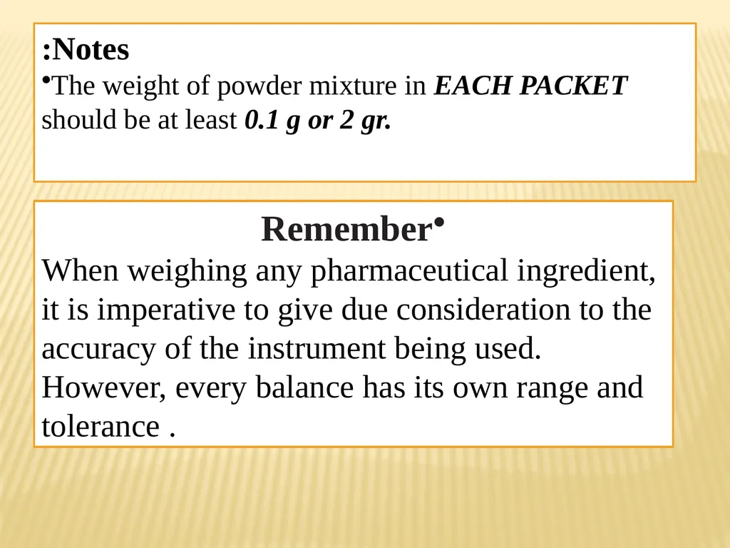 A powder can be defined as subdivided solids (drug - slide 14 of 25