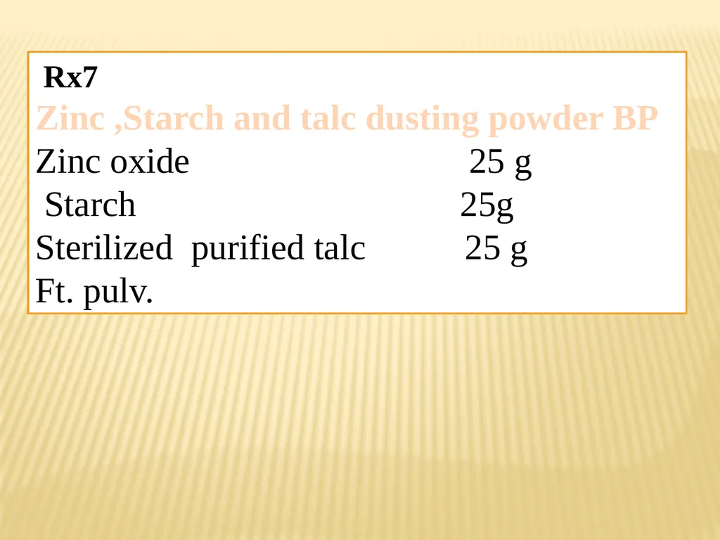 A powder can be defined as subdivided solids (drug - slide 25 of 25
