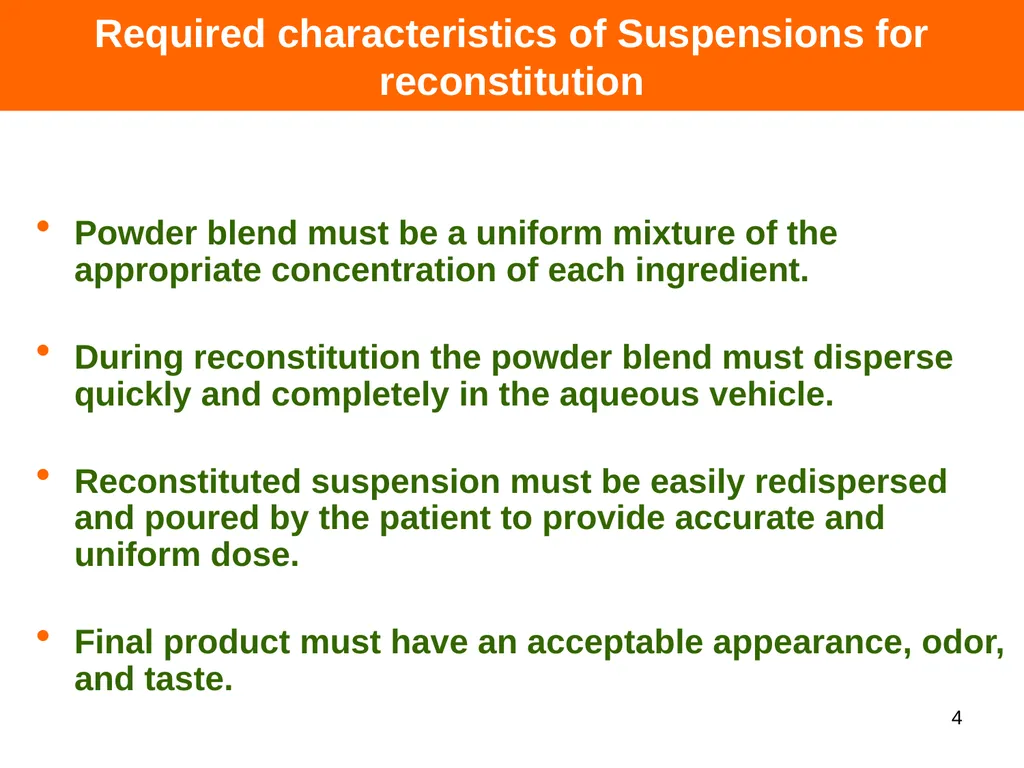 DRY SYRUPS 1 CONTENTS DEFINITION CHARACTERISTICS - slide 4 of 26