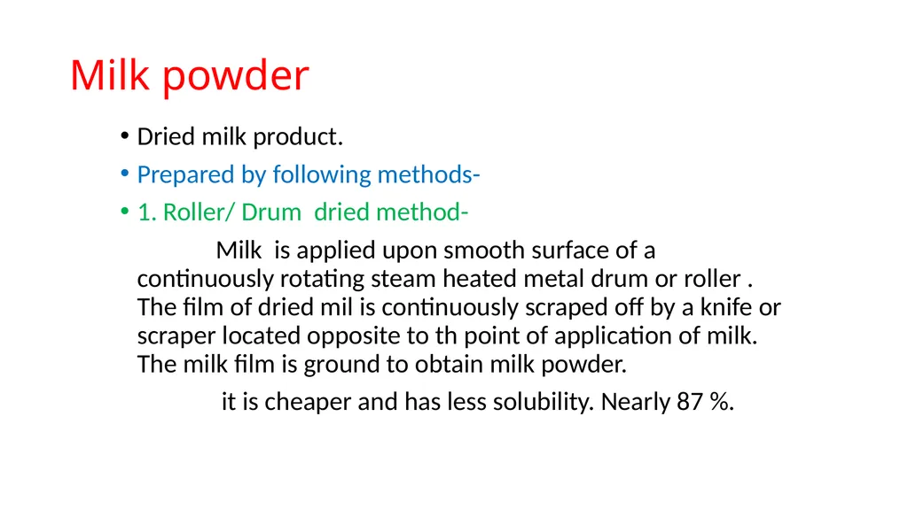 MILK PRODUCTS (PART -9) BY- DR. SUSHMA KUMARI - slide 6 of 10