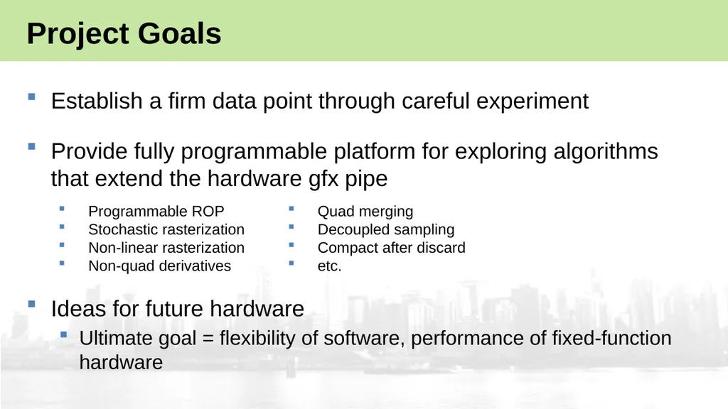 High-Performance Software Rasterization on GPUs - slide 5 of 30