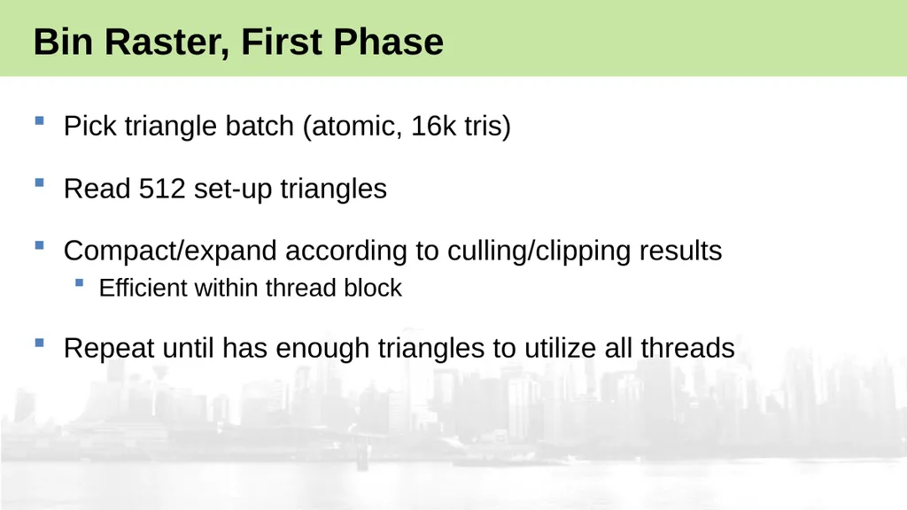 High-Performance Software Rasterization on GPUs - slide 14 of 30