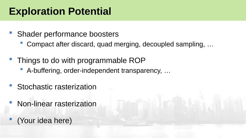 High-Performance Software Rasterization on GPUs - slide 28 of 30
