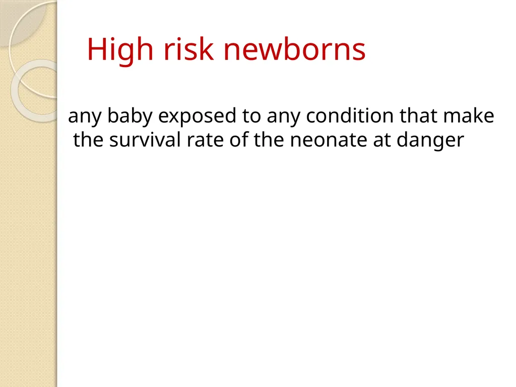 Maternal and neonatal nursing (specialties) - slide 2 of 25