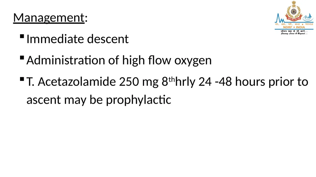 HIGH ALTITUDE DISEASES & COLD INJURIES LESSON-24 - slide 12 of 34