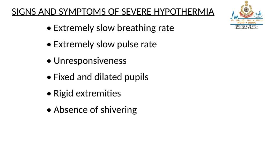 HIGH ALTITUDE DISEASES & COLD INJURIES LESSON-24 - slide 26 of 34