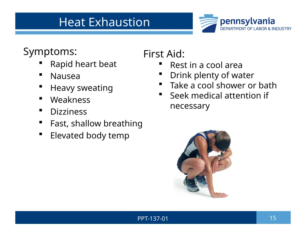 Summer Safety 1 PPT-137-01 Bureau of Workers’ - slide 15 of 29