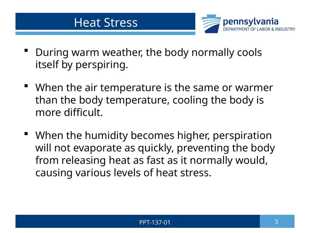 Summer Safety 1 PPT-137-01 Bureau of Workers’ - slide 3 of 29