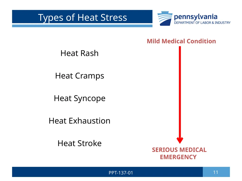 Summer Safety 1 PPT-137-01 Bureau of Workers’ - slide 11 of 29