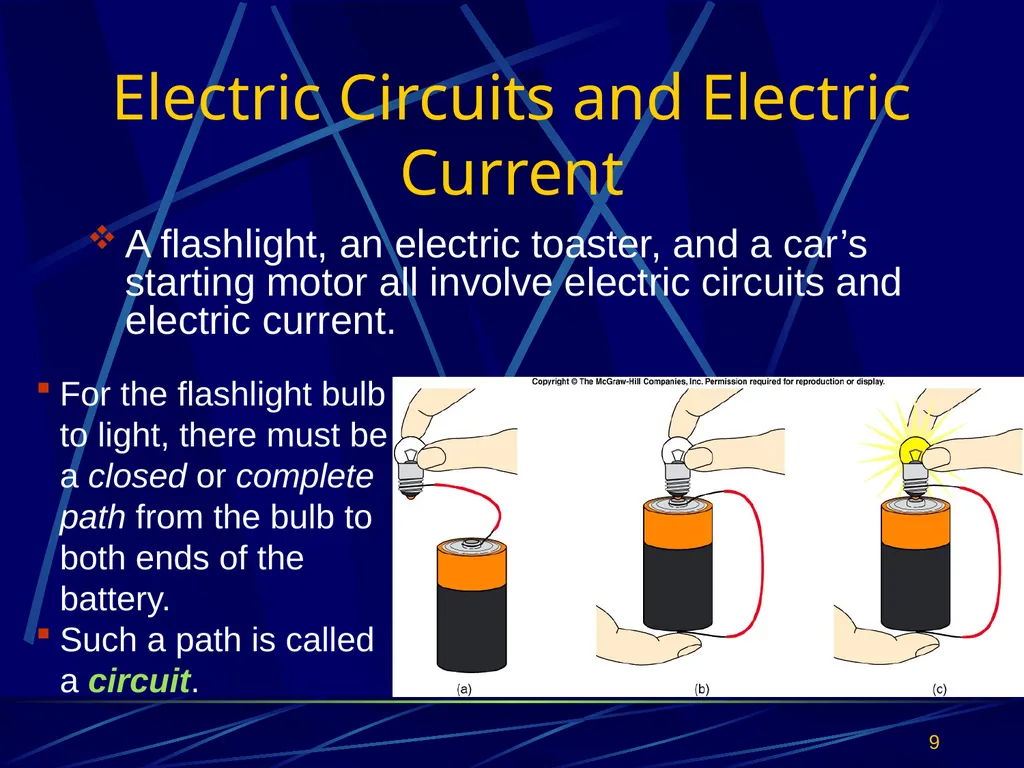 Electric potential is related to electrostatic - slide 9 of 24