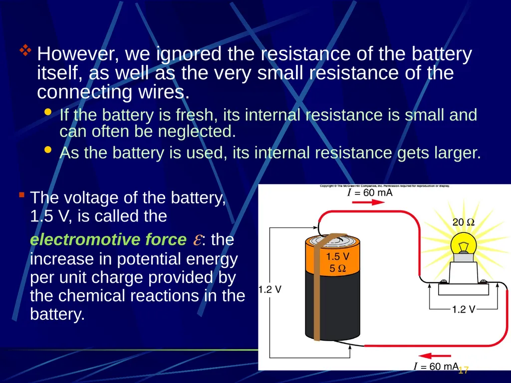 Electric potential is related to electrostatic - slide 17 of 24