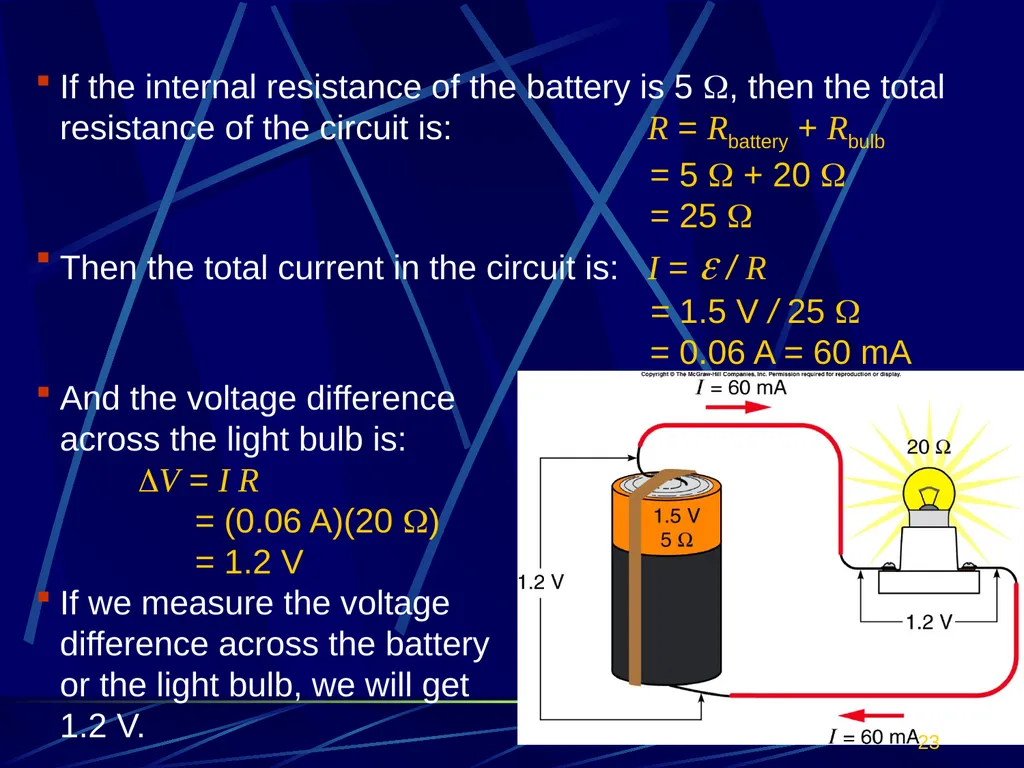 Electric potential is related to electrostatic - slide 23 of 24