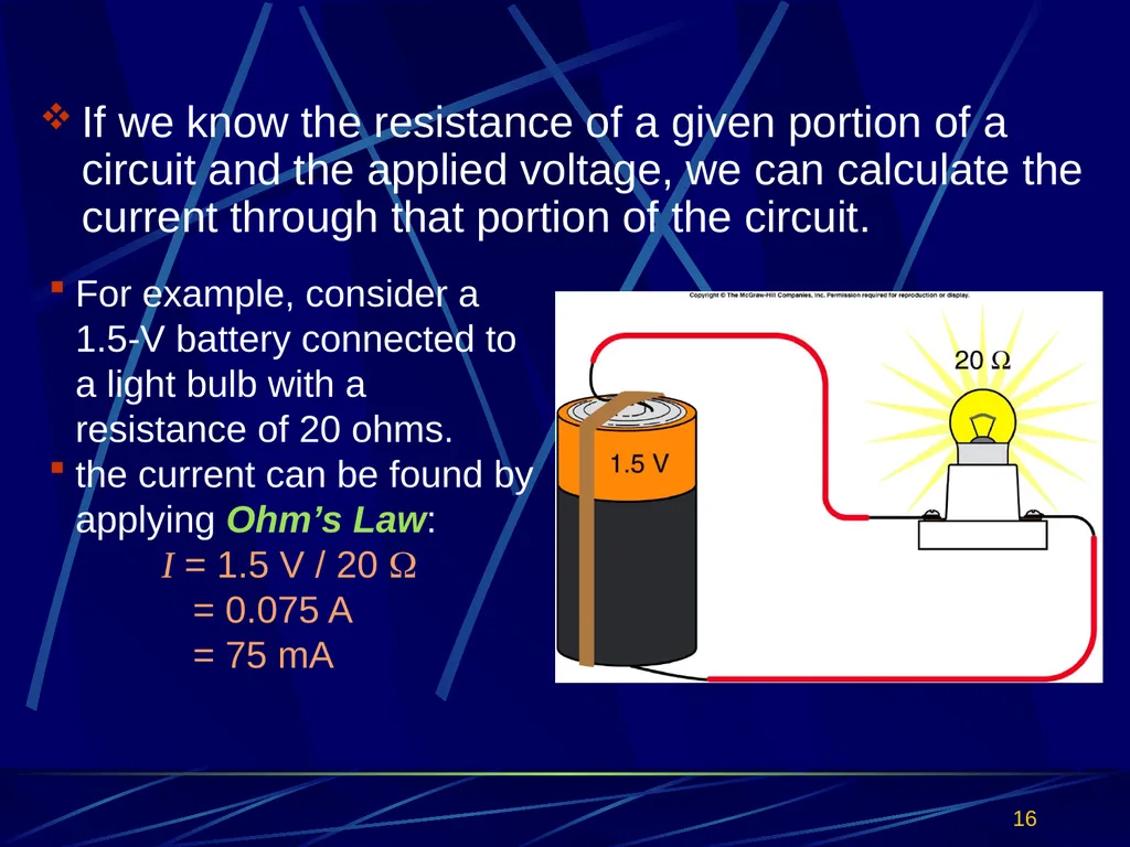 Electric potential is related to electrostatic - slide 16 of 24