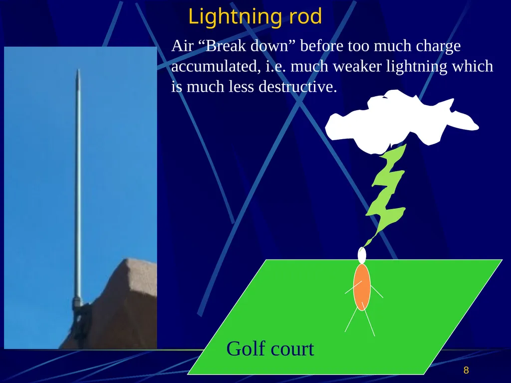 Electric potential is related to electrostatic - slide 8 of 24
