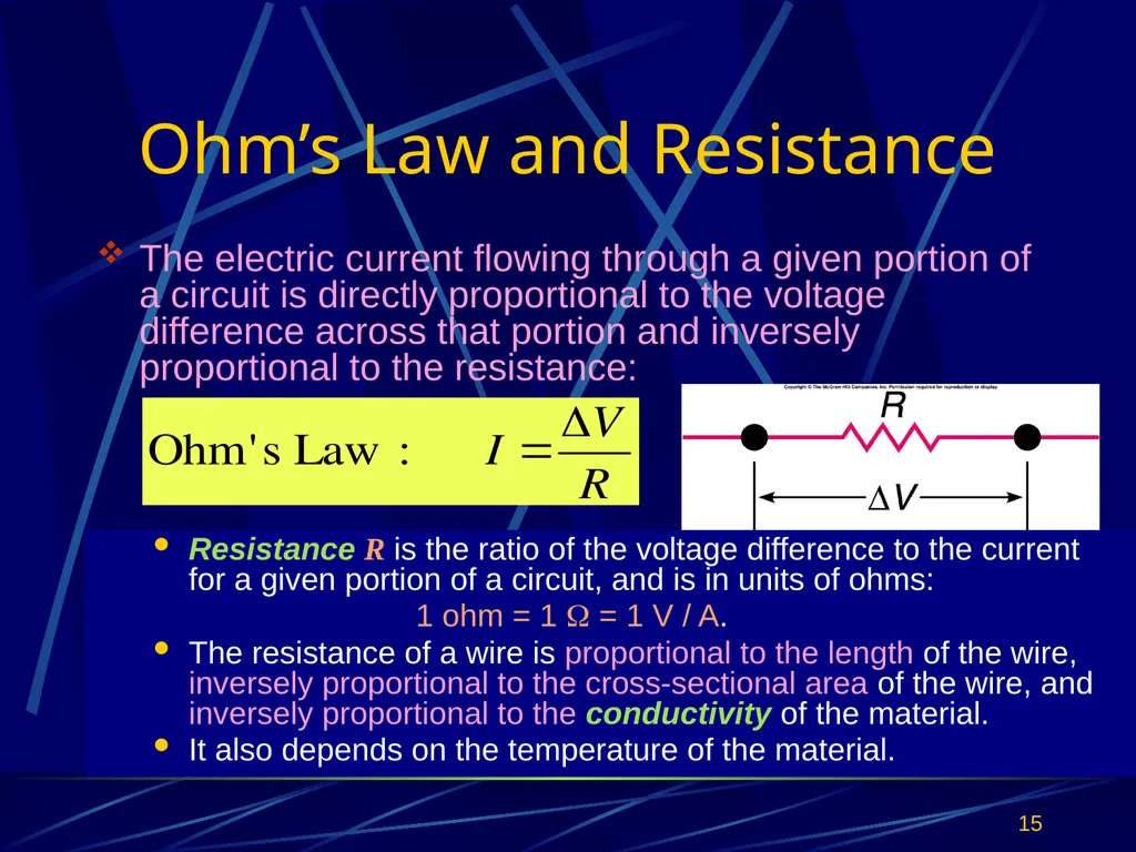 Electric potential is related to electrostatic - slide 15 of 24