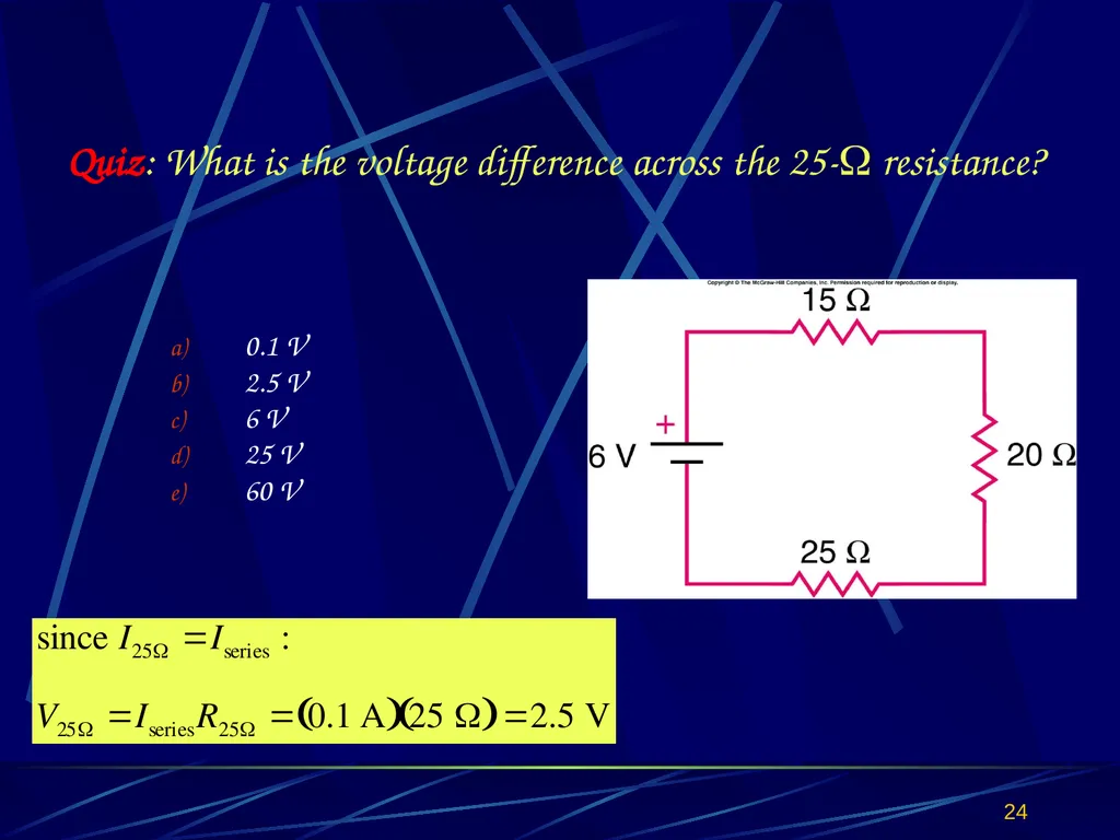 Electric potential is related to electrostatic - slide 24 of 24